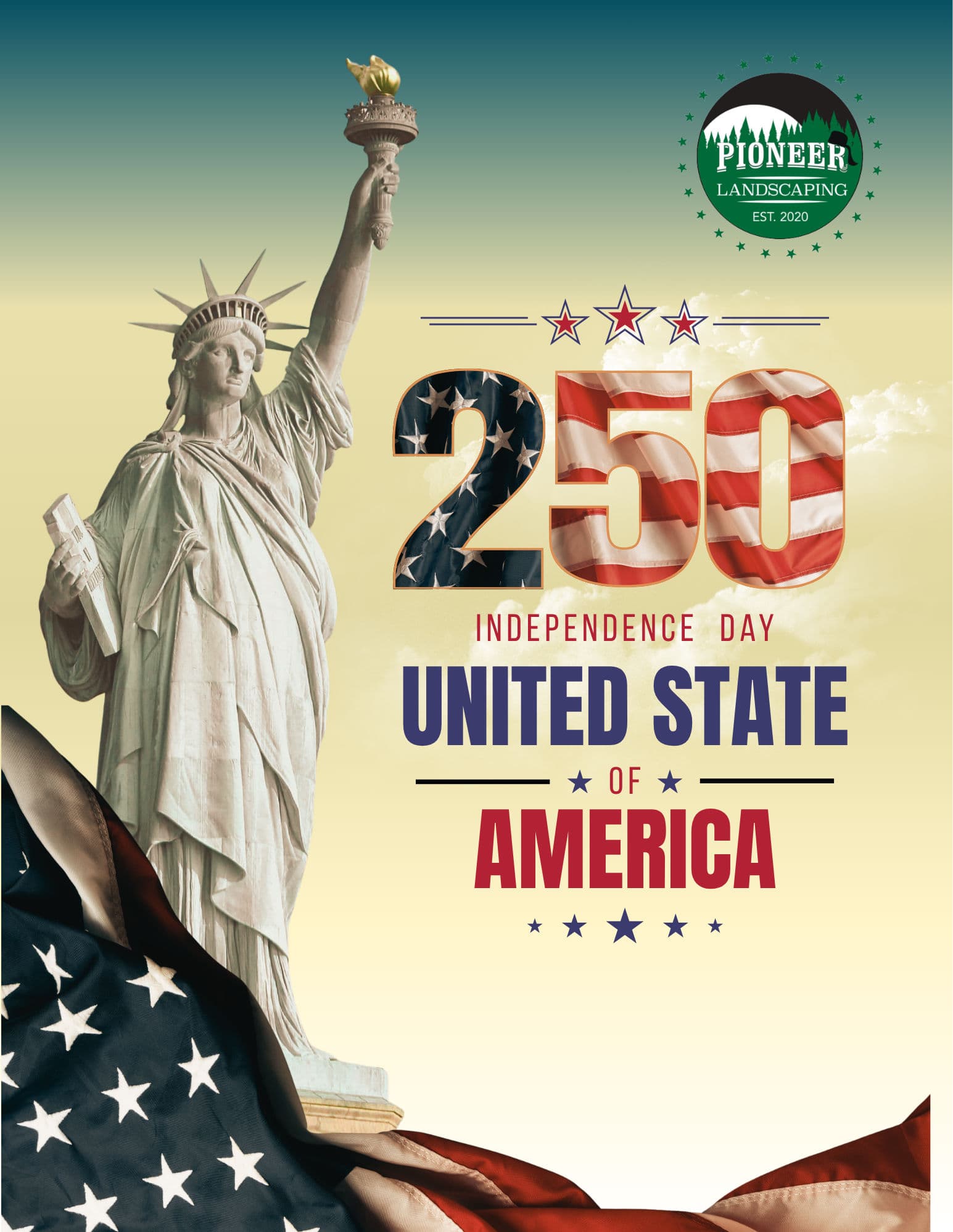 Happy 4th of July from Pioneer Landscaping image
