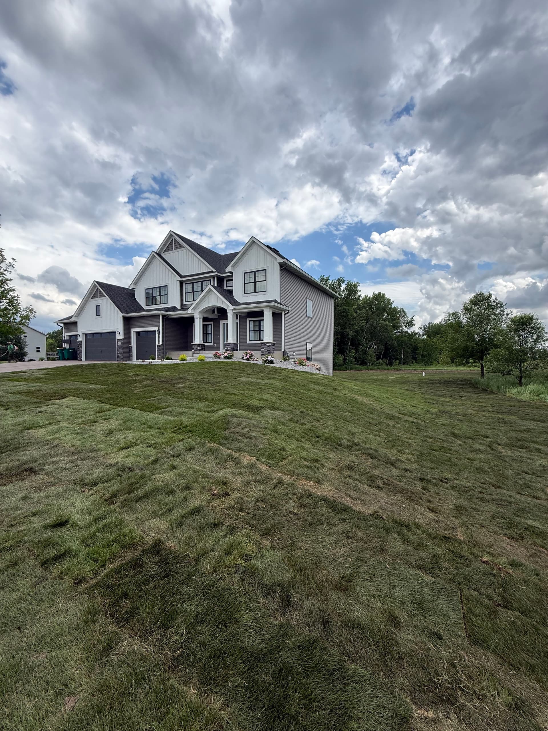 Fresh Sod and Smart Irrigation for a Healthy Lawn Foundation