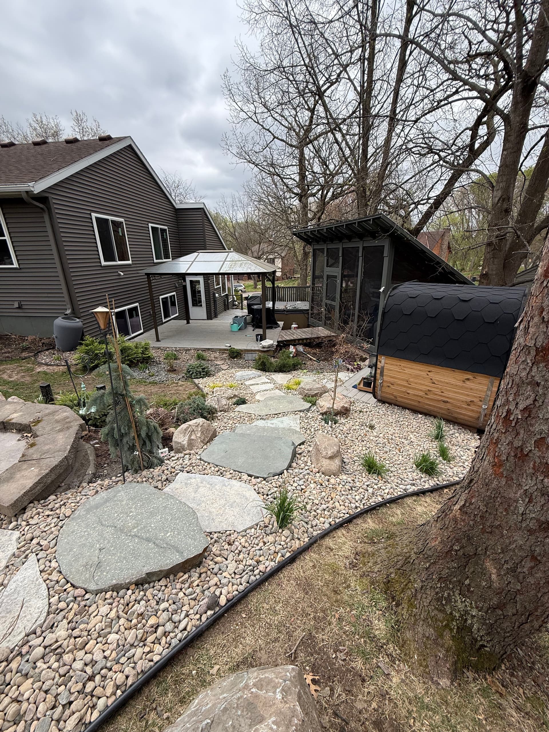 Gallery photos for Turning a Steep Backyard Slope Into Usable Outdoor Living Space: Image #2