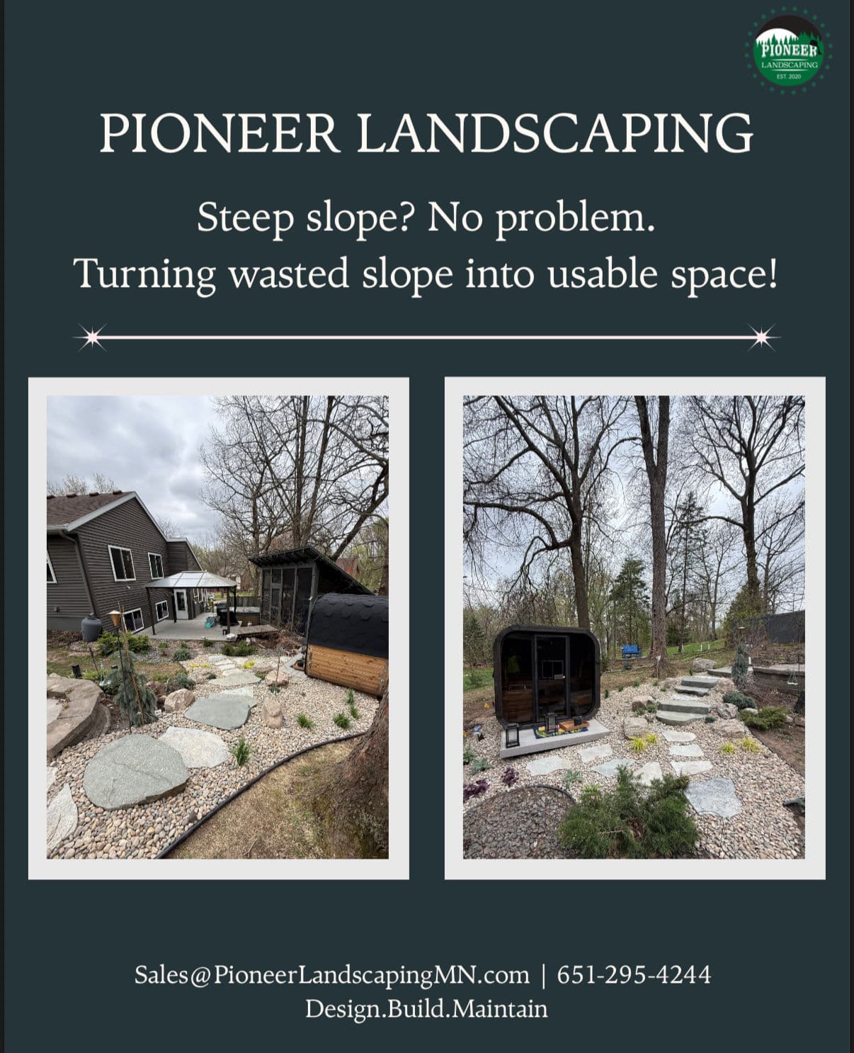 Turning a Steep Backyard Slope Into Usable Outdoor Living Space image