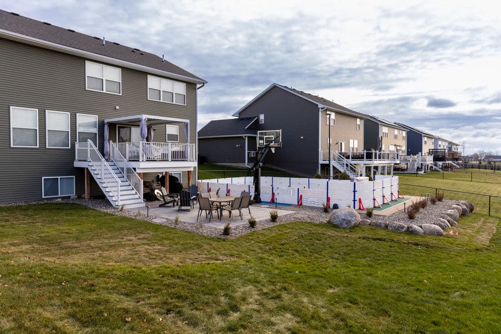 Gallery photos for Stunning Backyard Sports Court Installation in Cottage Grove: Image #10