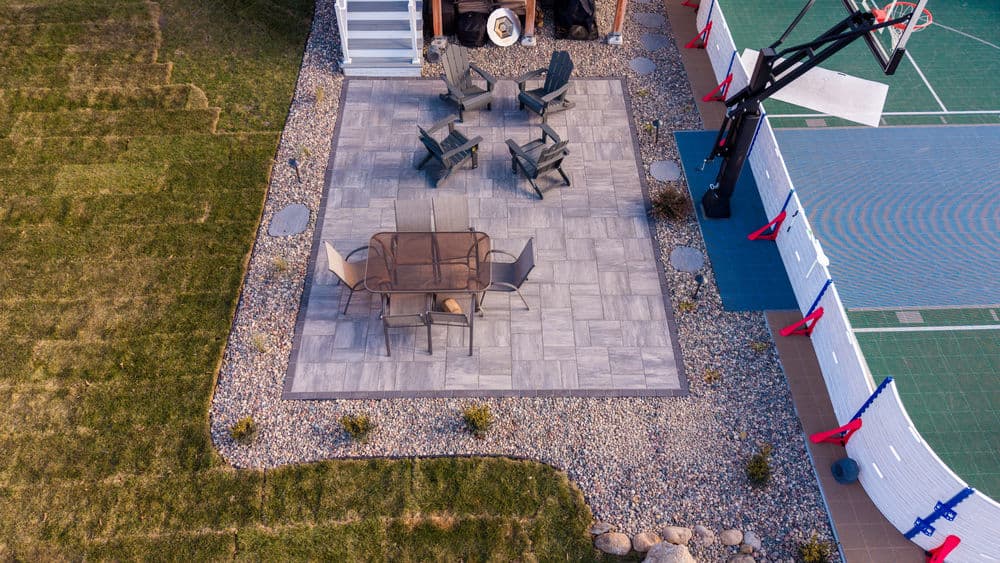 Gallery photos for Stunning Backyard Sports Court Installation in Cottage Grove: Image #8