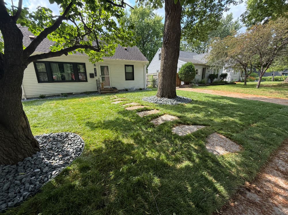 Project Fresh Sod Install Brings This Eagan Front Yard Back to Life image
