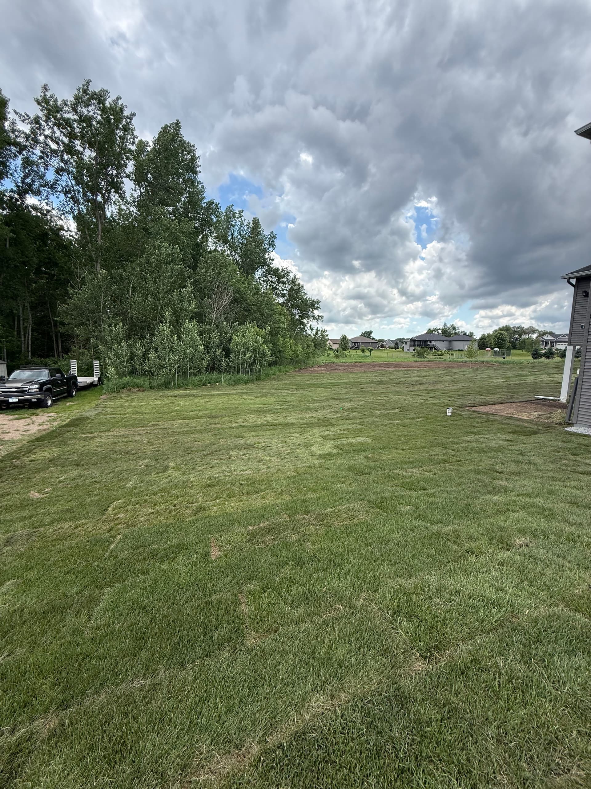 Gallery photos for Fresh Sod and Smart Irrigation for a Healthy Lawn Foundation: Image #1