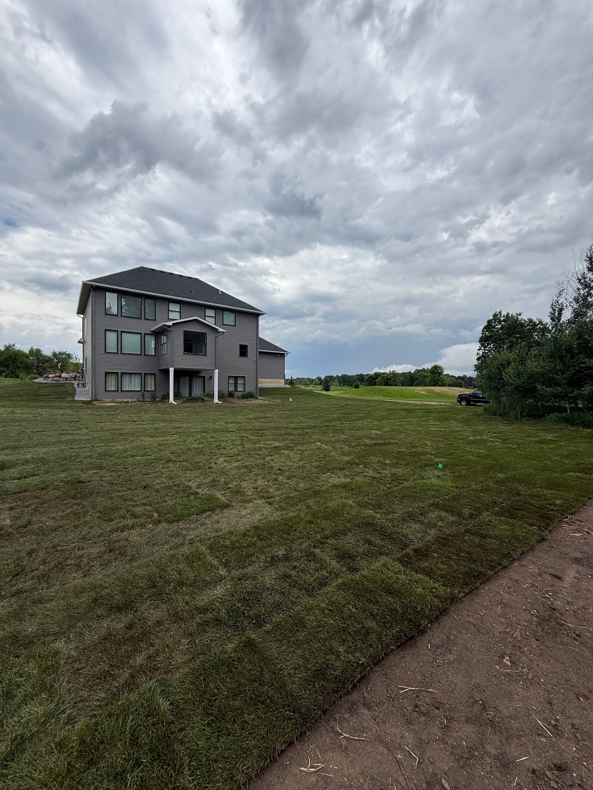 Gallery photos for Fresh Sod and Smart Irrigation for a Healthy Lawn Foundation: Image #3